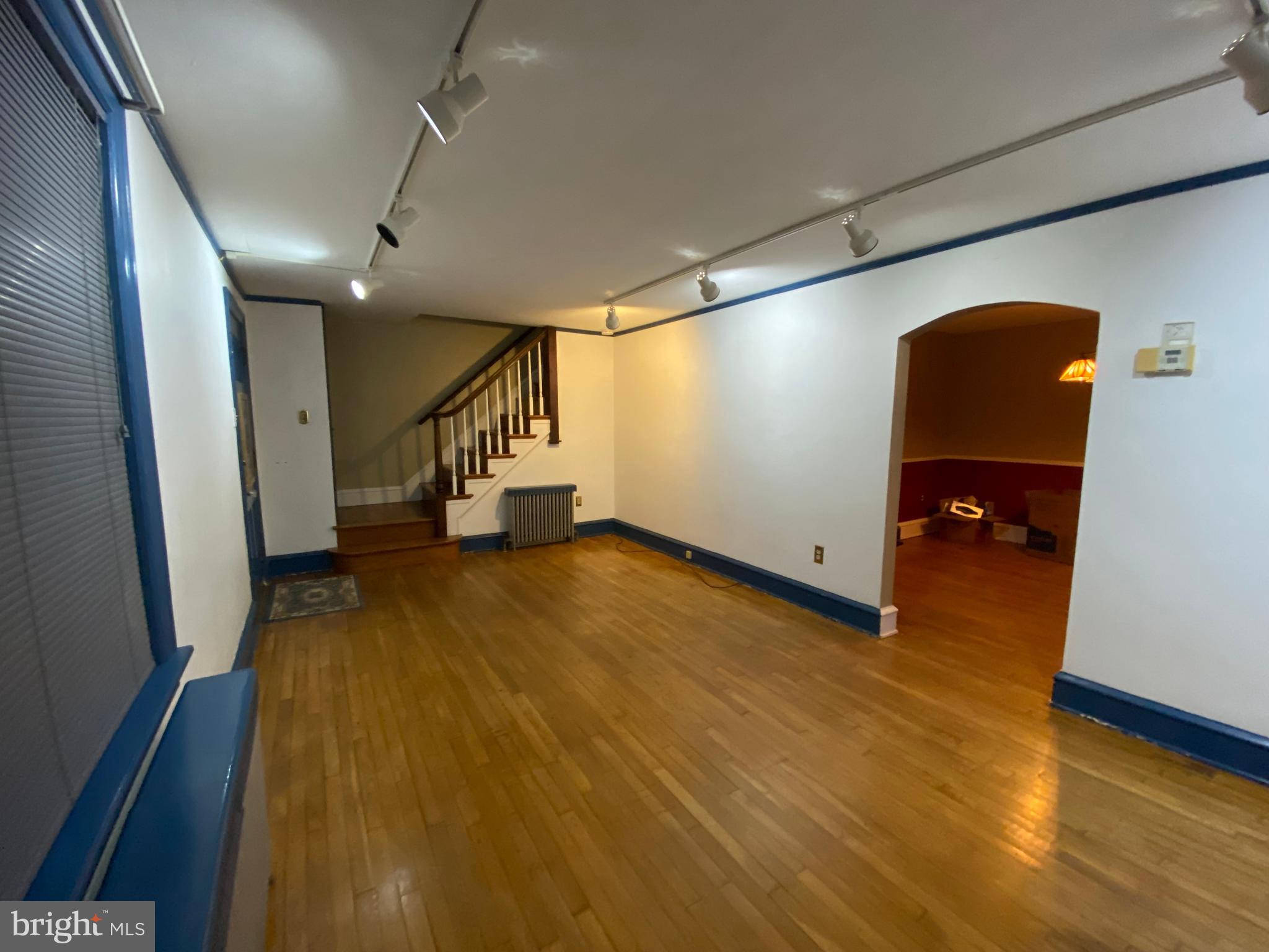2012 Old Forty Foot Road Harleysville, PA 19438 - Photo 3 of 36 a view of a livingroom with wooden floor and stairs