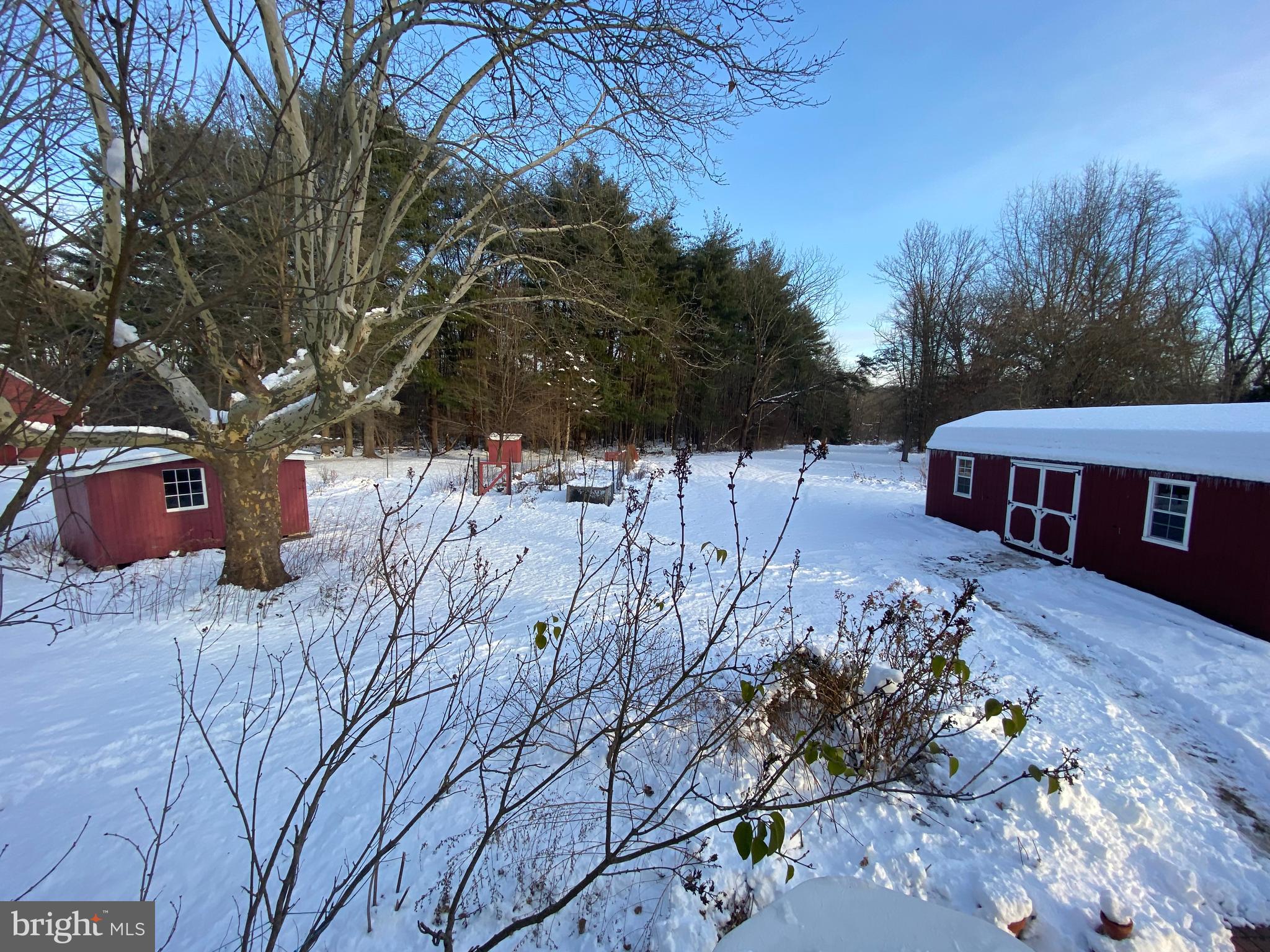 2012 Old Forty Foot Road Harleysville, PA 19438 - Photo 32 of 36 a view of a house with a yard covered with snow