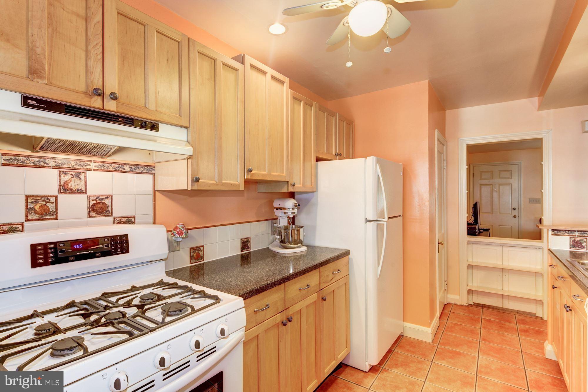 222 Ridge Avenue Baltimore, MD 21286 - Photo 14 of 30 a kitchen with stainless steel appliances a stove a sink and a refrigerator
