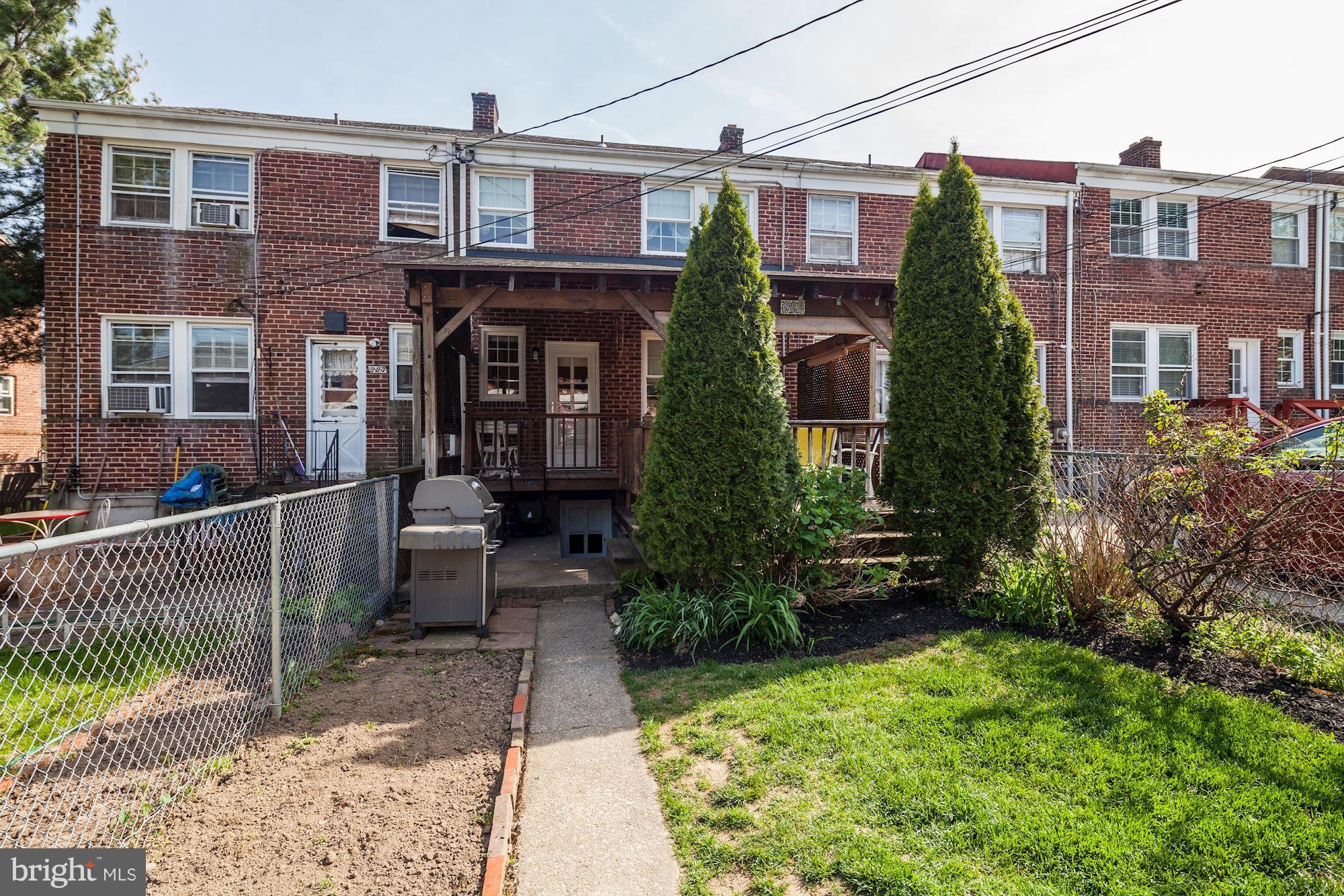 222 Ridge Avenue Baltimore, MD 21286 - Photo 30 of 30 a front view of a house with garden