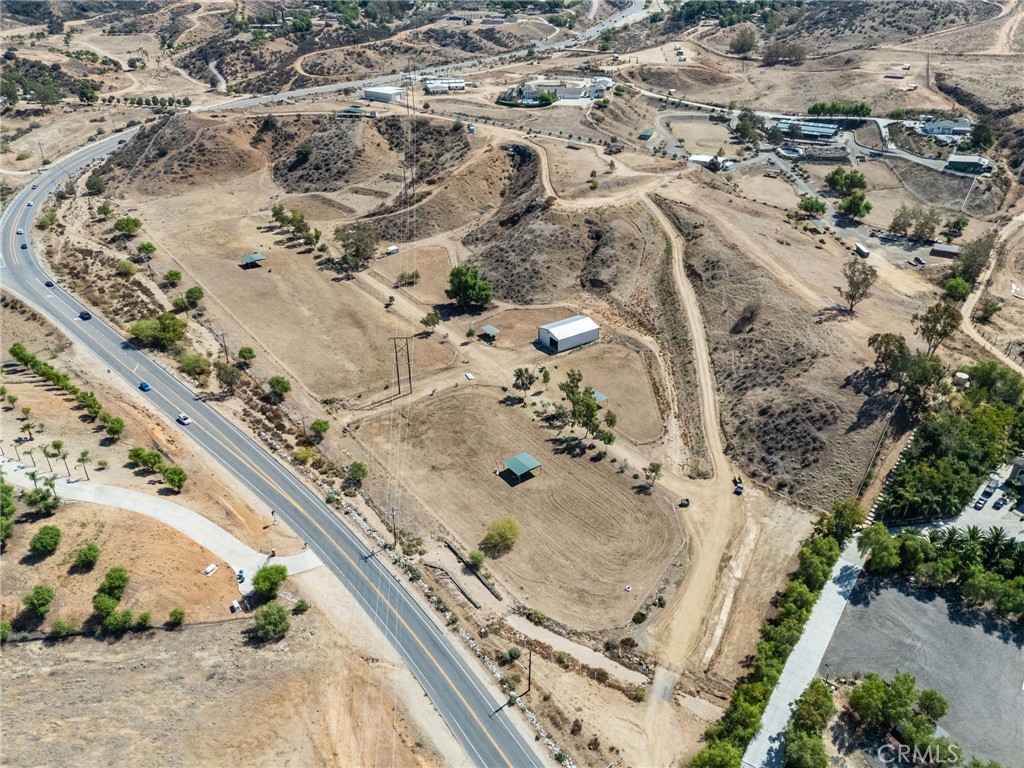 8411 Reche Canyon Road Colton, CA 92324 - Photo 64 of 74 Aerial view includes neighboring parcels not included in sale.