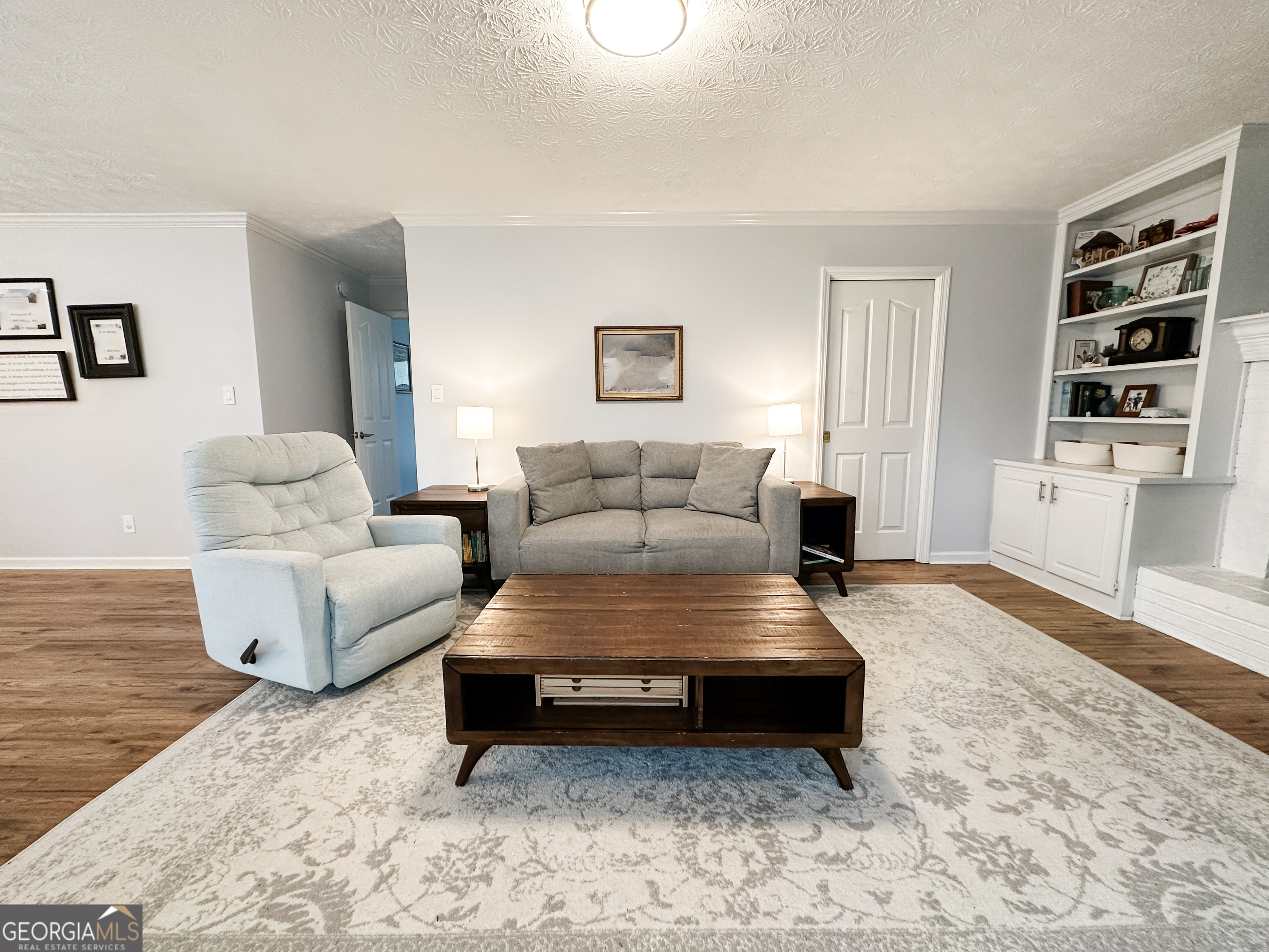 502 Richey Place Peachtree City, GA 30269 - Photo 23 of 61 a living room with furniture and a rug