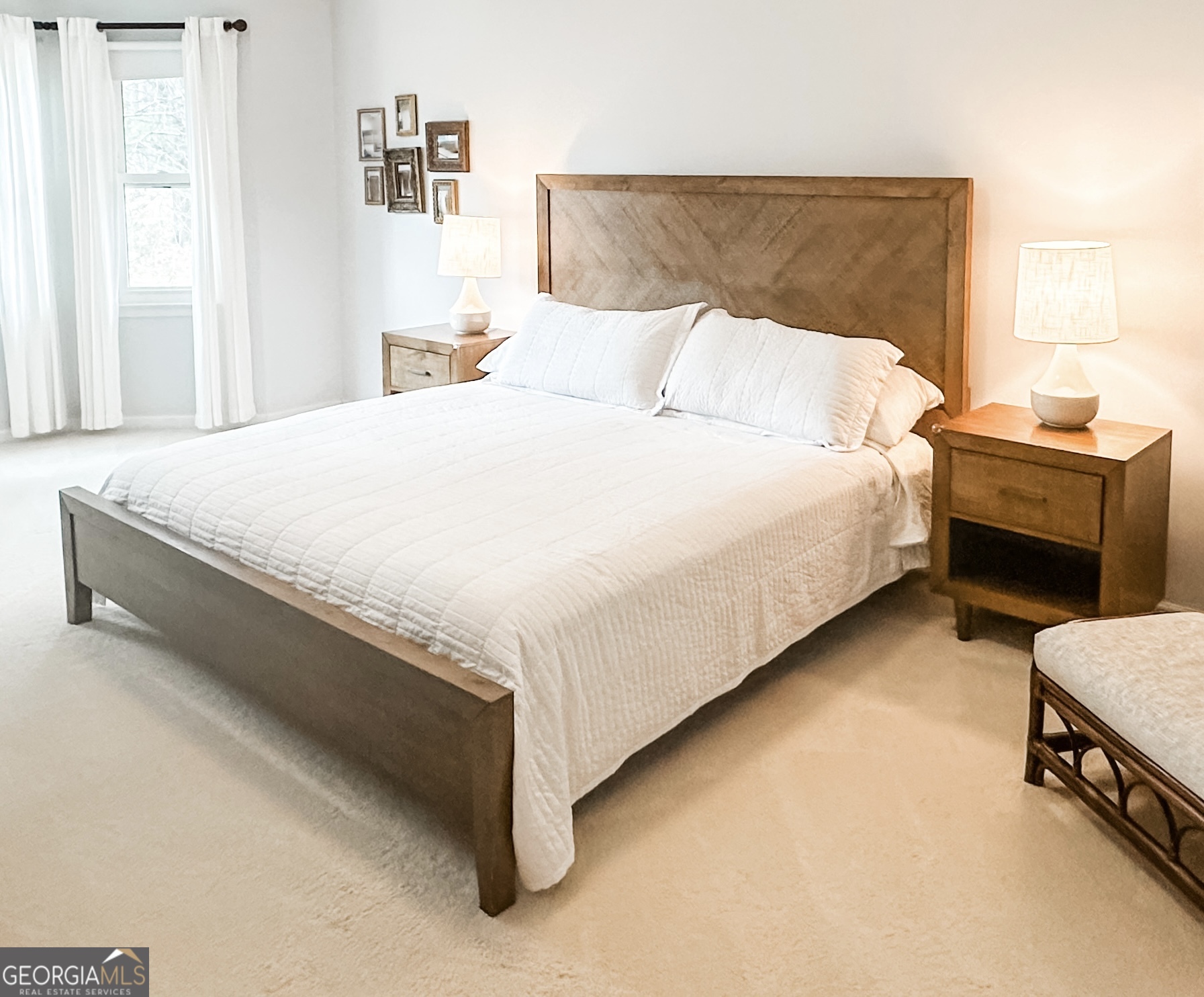 502 Richey Place Peachtree City, GA 30269 - Photo 29 of 61 a bedroom with a bed and a couch