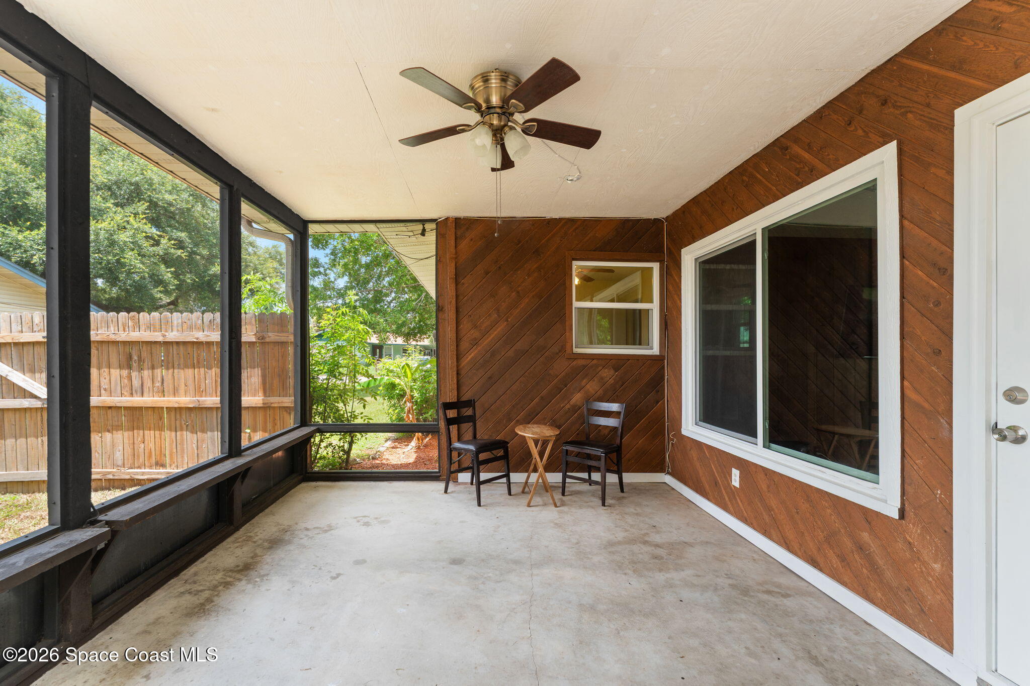 1014 Montclair Road Cocoa, FL 32922 - Photo 38 of 48 Screened in porch