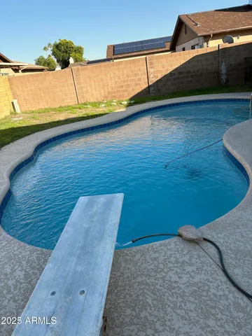 a view of outdoor space and deck