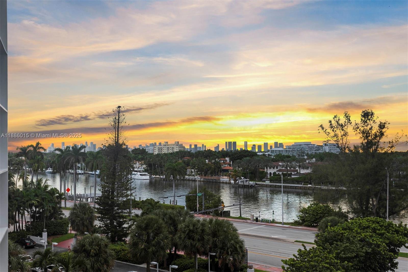 5001 Collins Avenue, Unit 5E Miami Beach, FL 33140 - Photo 10 of 17 a view of lake with green space
