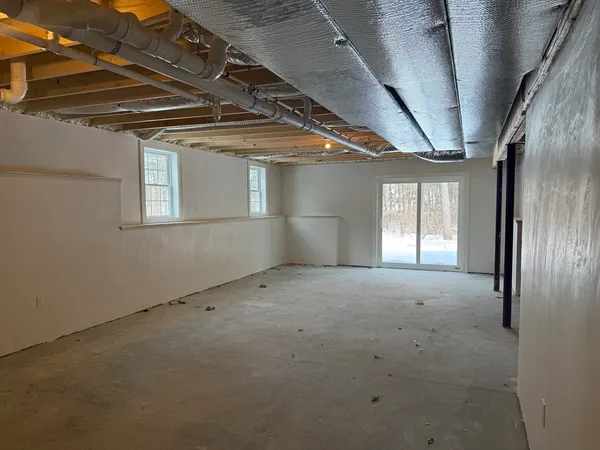 a view of empty room
