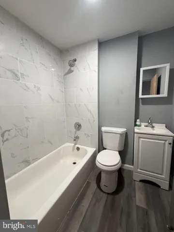 a view of a hallway with staircase