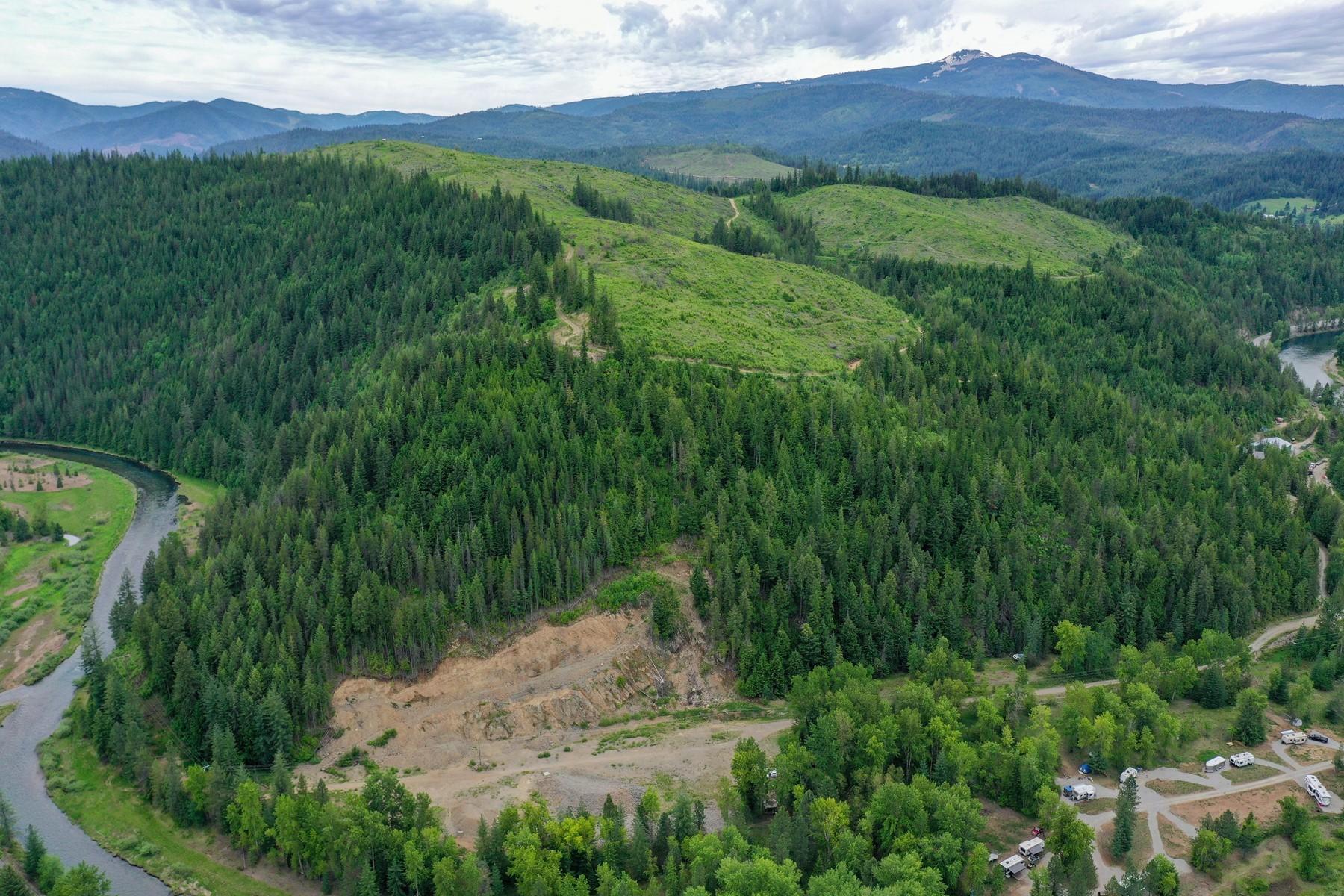 Nka Nka Coeur D'alene River Road Kingston, ID 83839 - Photo 16 of 30 Overlooking the property
