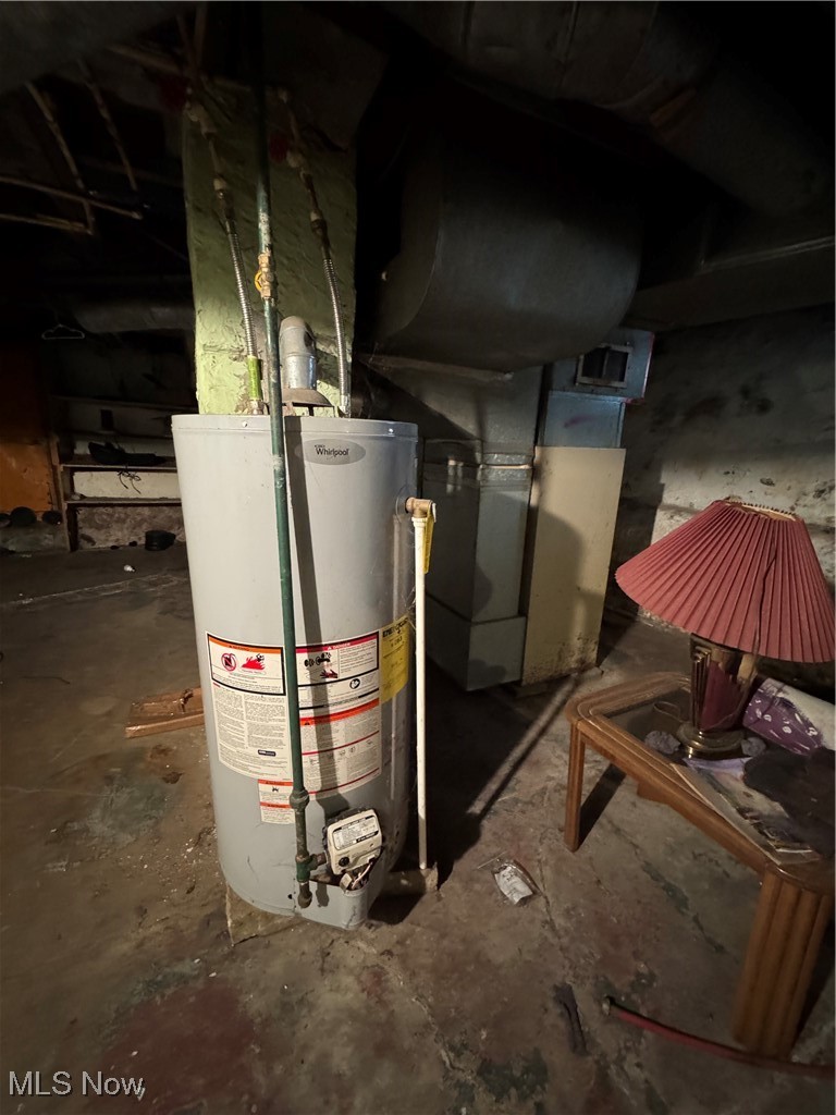 342 West Prospect Road Ashtabula, OH 44004 - Photo 15 of 26 Utilities with water heater