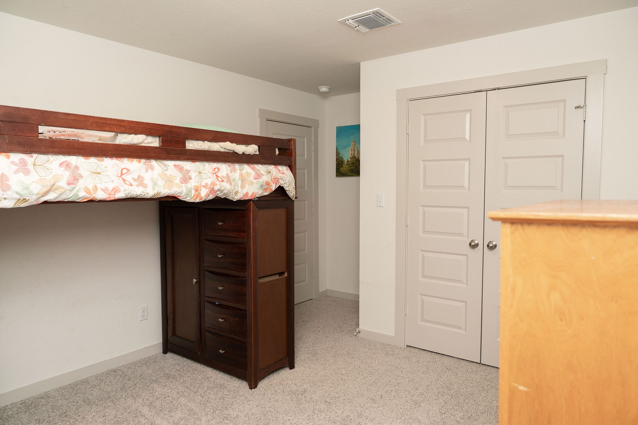 120 Wichita River Road Hutto, TX 78634 - Photo 22 of 31 Soft carpeting underfoot runs throughout this comfortable bedroom space.
