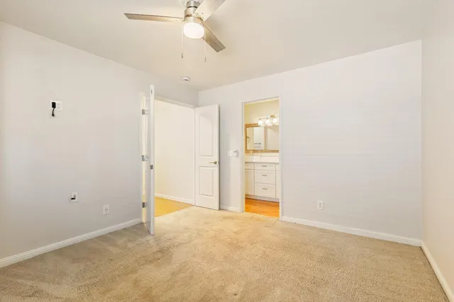 a view of empty room