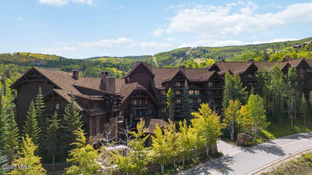 100 Bachelor Ridge Road, Unit 3508/09 Avon, CO 81620 - Photo 2 of 33 a view of a city with flower plants