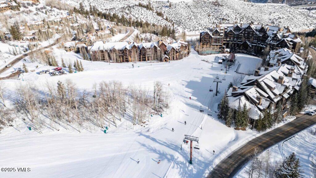 100 Bachelor Ridge Road, Unit 3508/09 Avon, CO 81620 - Photo 29 of 33 a view of snow on the road