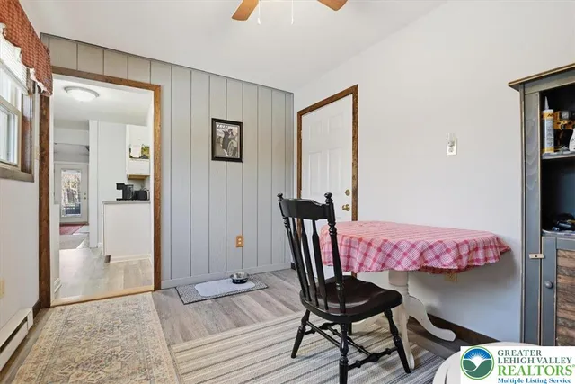 a view of a room with music instruments