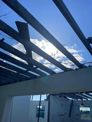 a room with furniture and a window