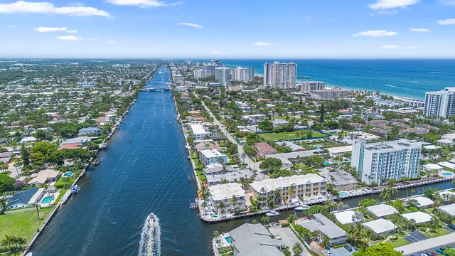 a view of a room with an ocean