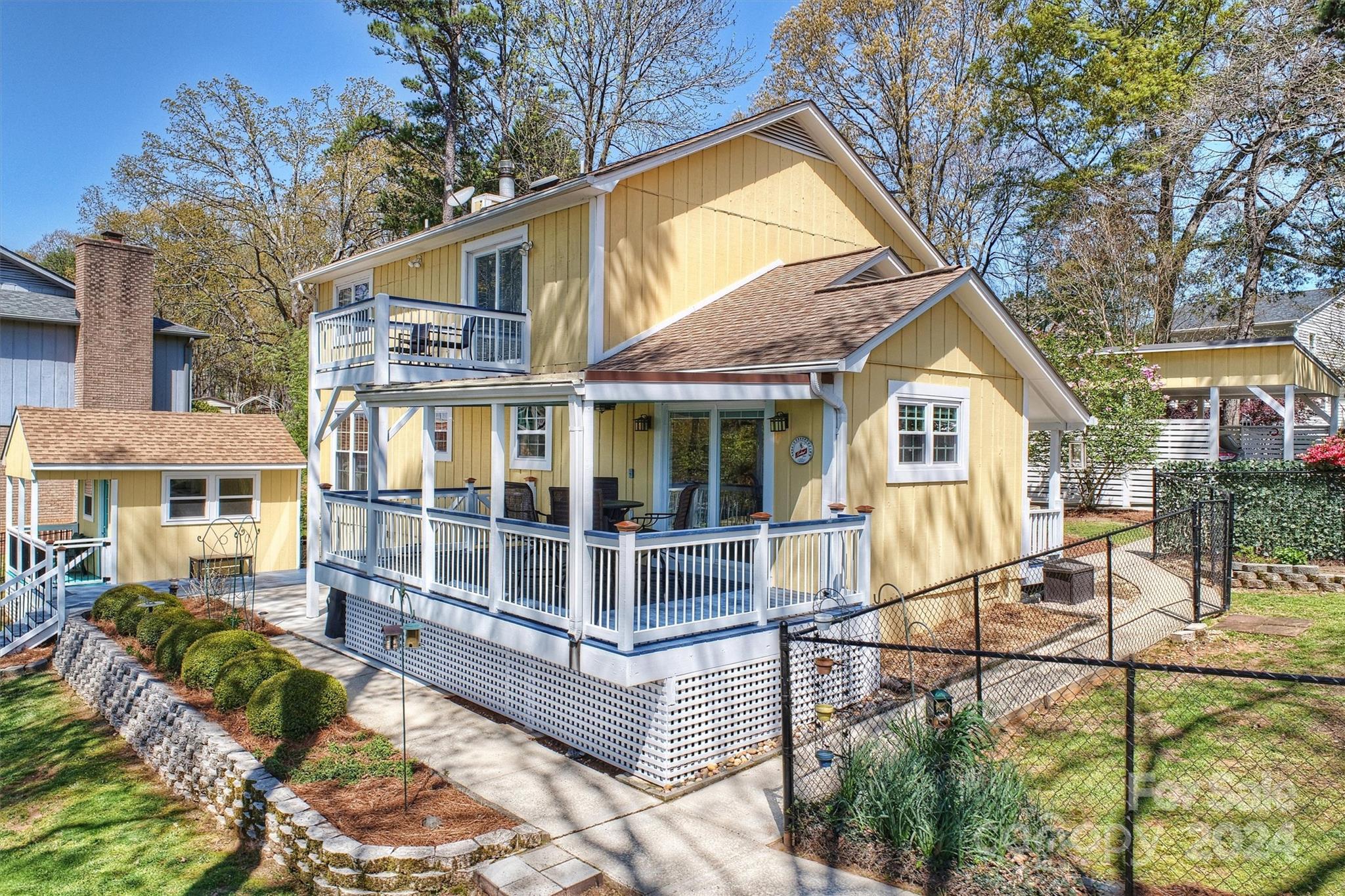1190 Molokai Drive Tega Cay, SC 29708 - Photo 41 of 46 a view of house with a yard and sitting area