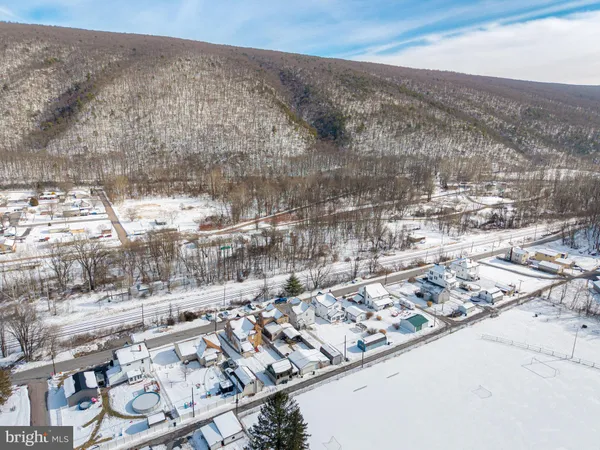 view of city and mountain