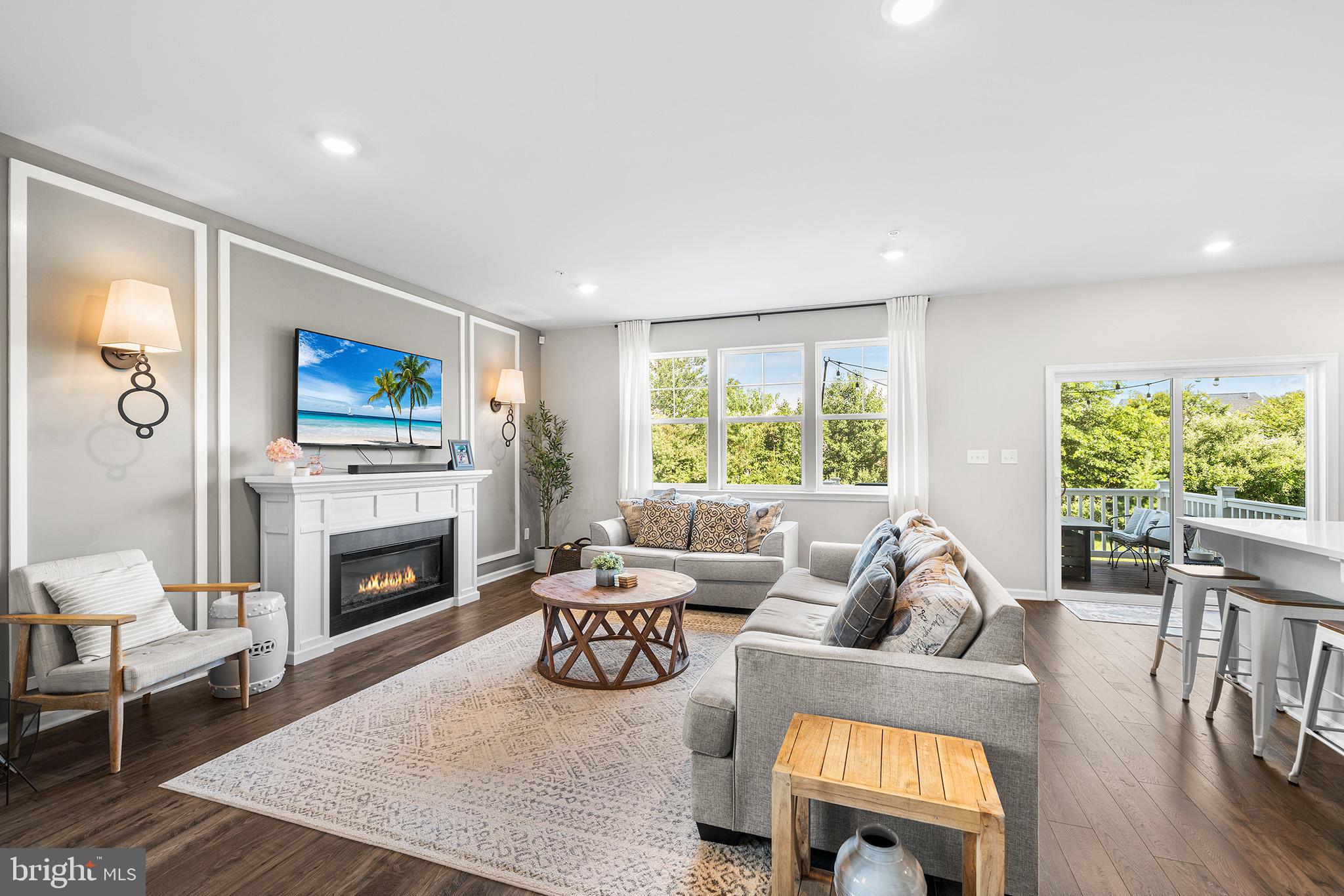 43 Hummingbird Lane Phoenixville, PA 19460 - Photo 10 of 44 a living room with furniture and a fireplace