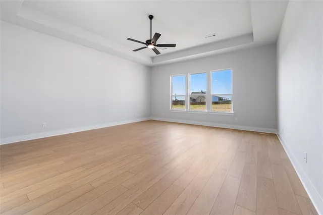 wooden floor in an empty room