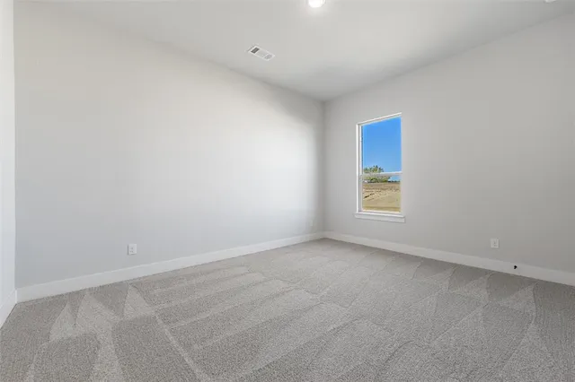 a view of empty room