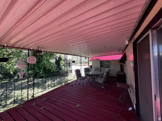 338 South 300 West Helper, UT 84526 - Photo 4 of 20 Deck featuring outdoor dining space