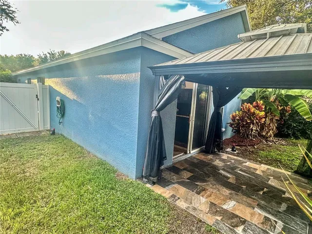a view of outdoor space and yard