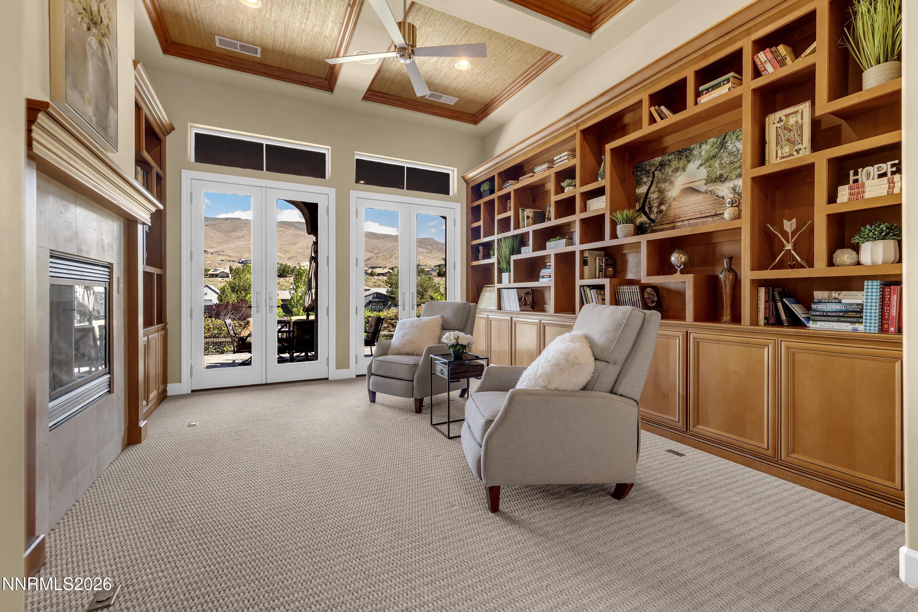 1898 Laurel Ridge Drive Reno, NV 89523 - Photo 7 of 87 a living room with furniture and a floor to ceiling window
