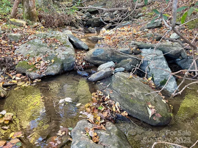 a view of a mountain in the distance in a field