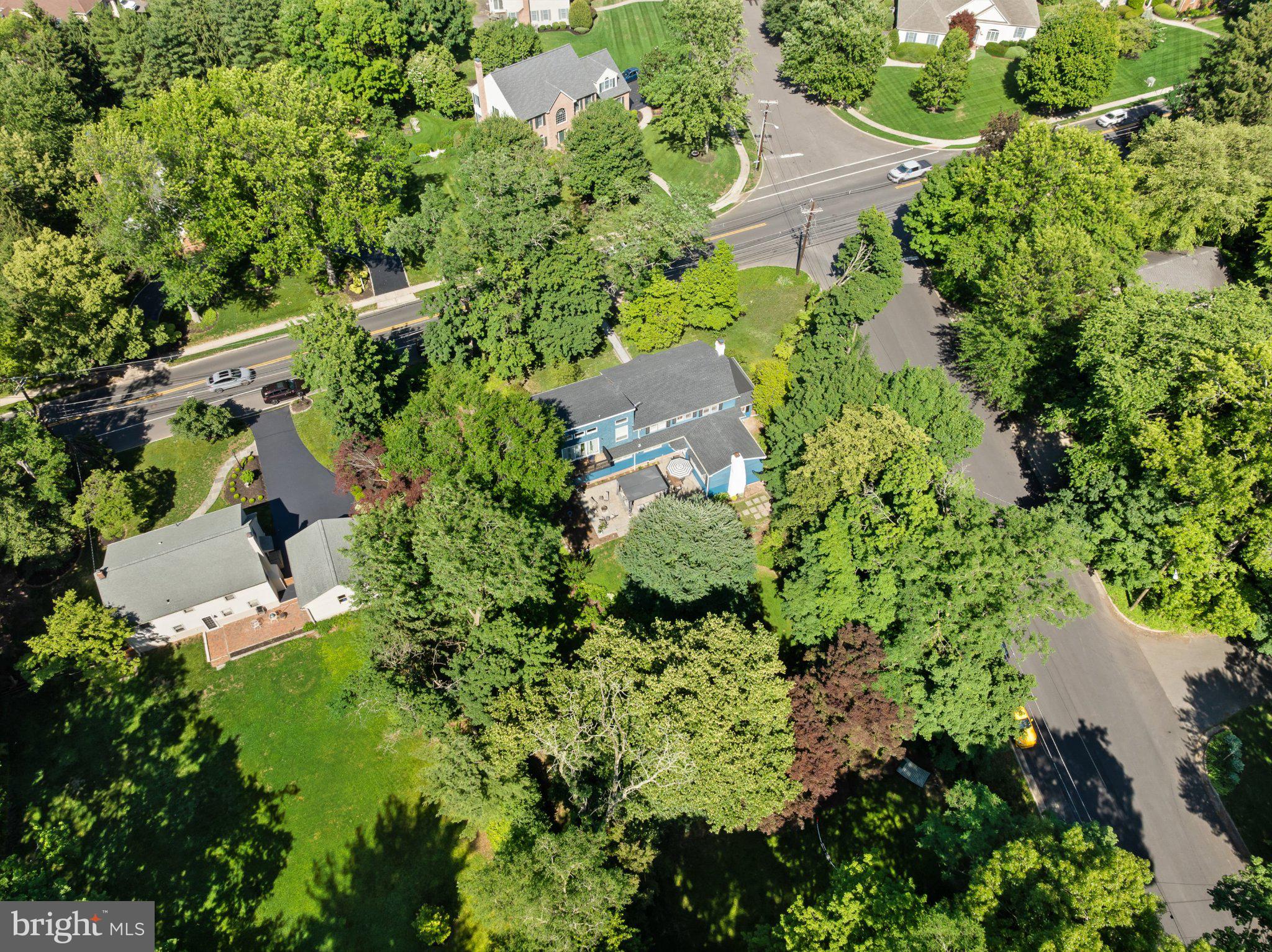 400 North Stanwick Road Moorestown, NJ 08057 - Photo 52 of 54 Lush greenery surrounds charming homes.