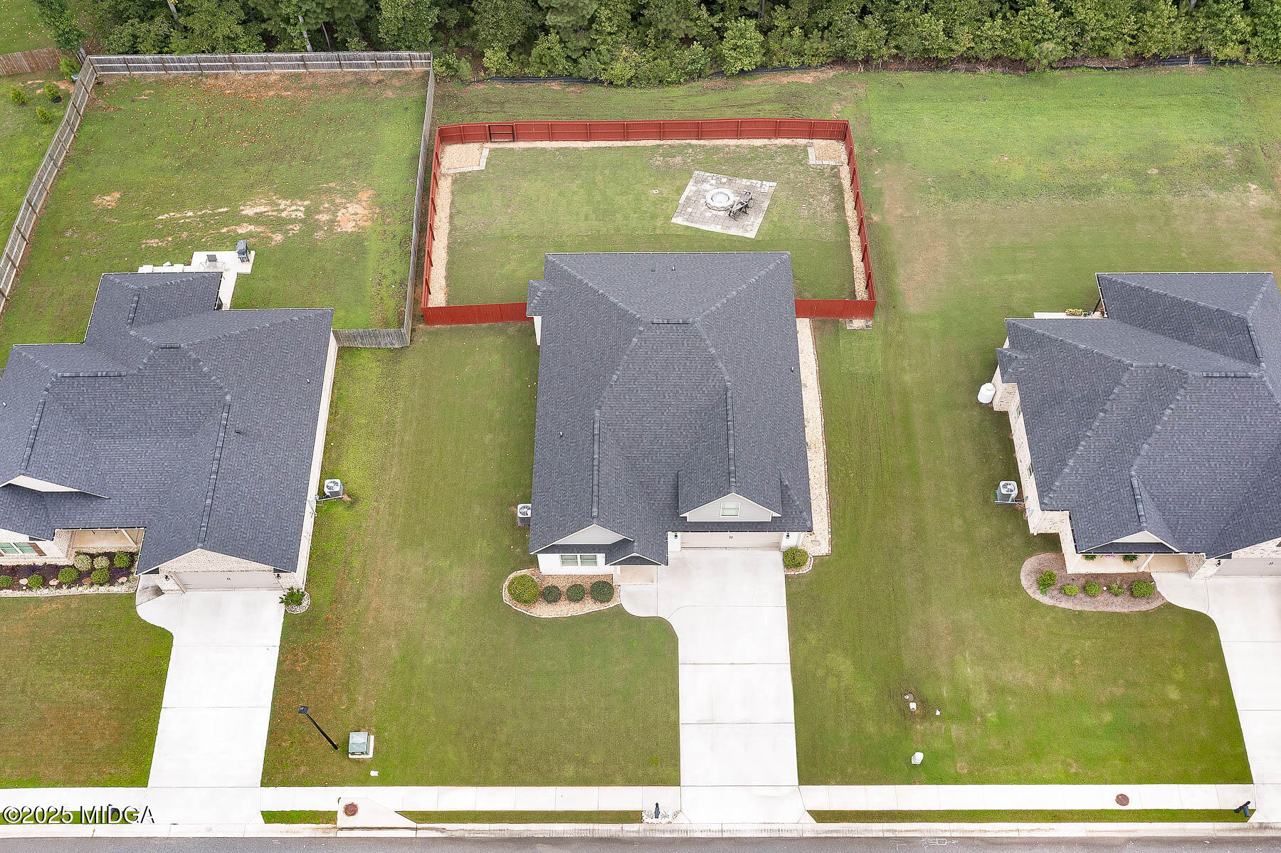 519 Barbara Court Forsyth, GA 31029 - Photo 38 of 39 an aerial view of a residential houses with outdoor space and ocean view