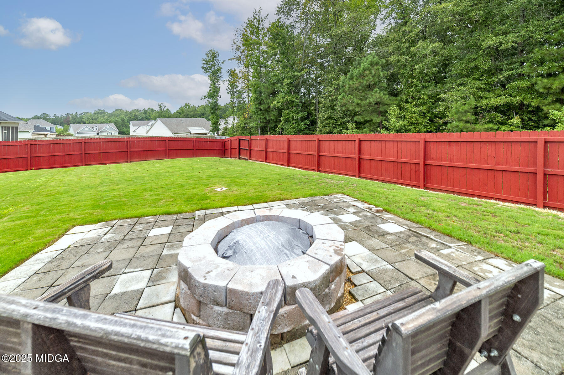 519 Barbara Court Forsyth, GA 31029 - Photo 7 of 39 a view of a backyard with sitting area