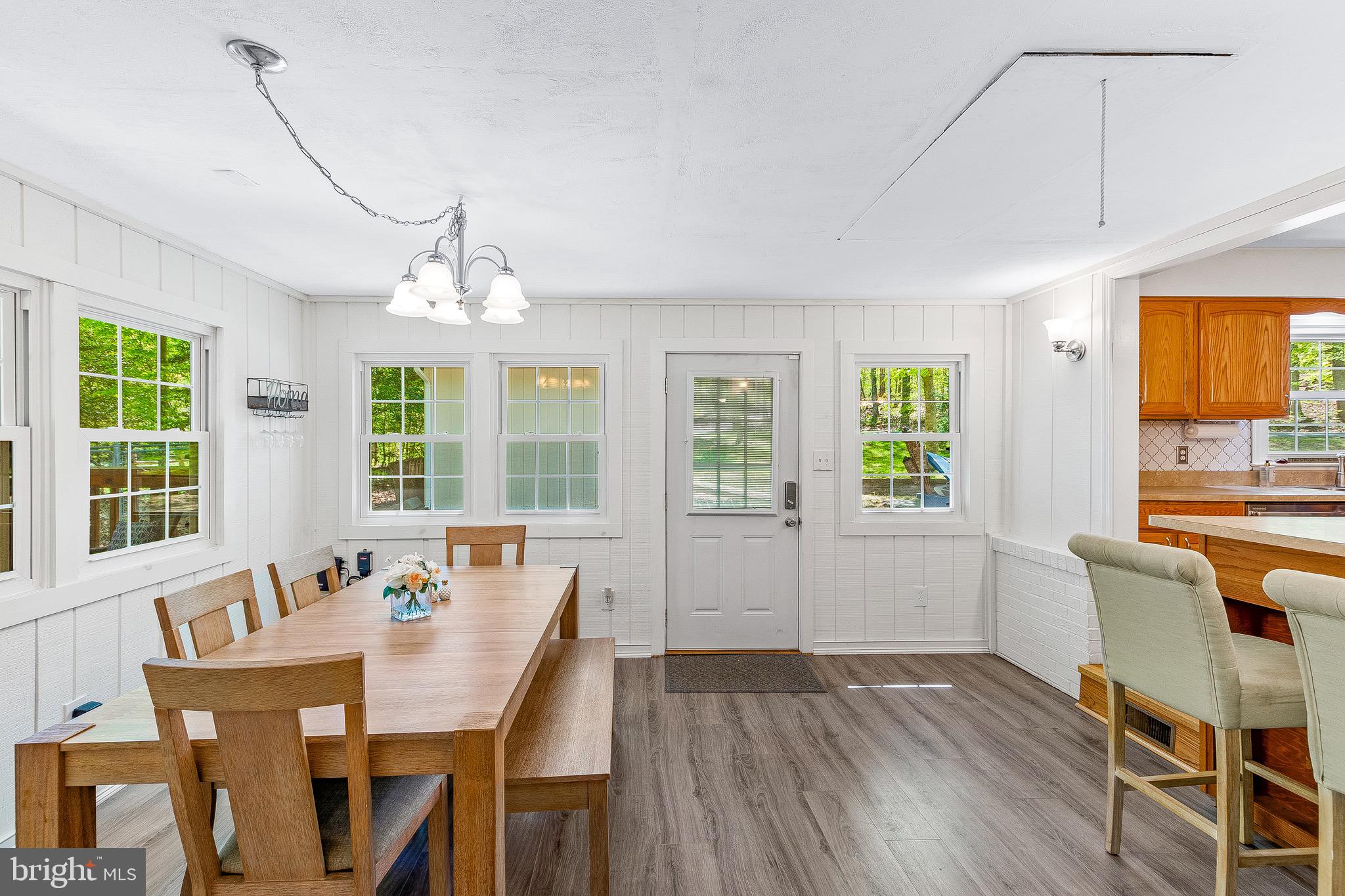 7290 Simms Landing Road Port Tobacco, MD 20677 - Photo 19 of 74 Dining Room with new plank floors