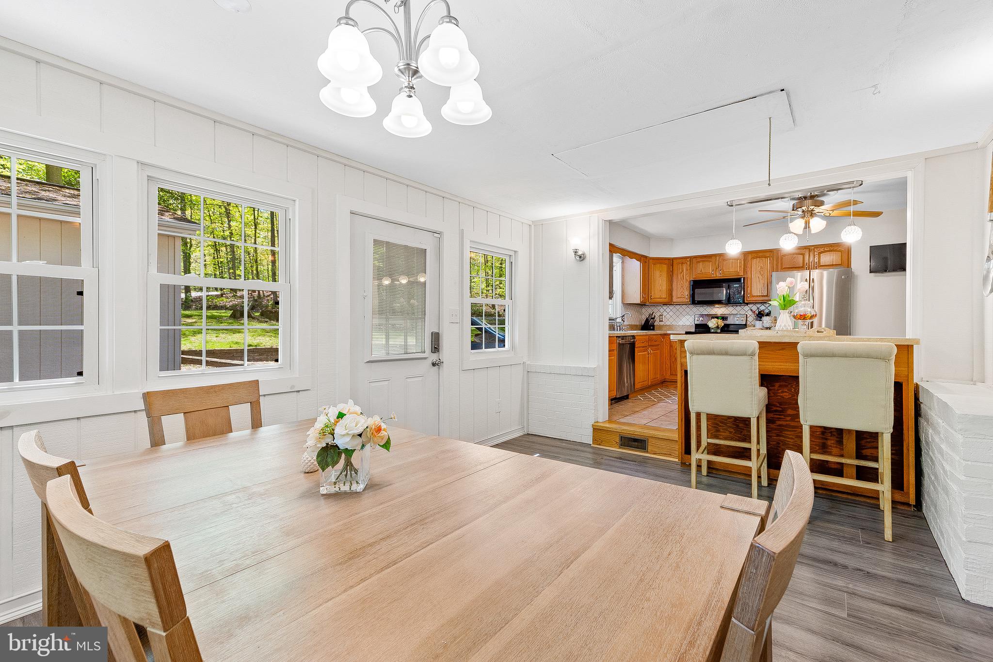 7290 Simms Landing Road Port Tobacco, MD 20677 - Photo 26 of 74 Dining view looking into the Kitchen