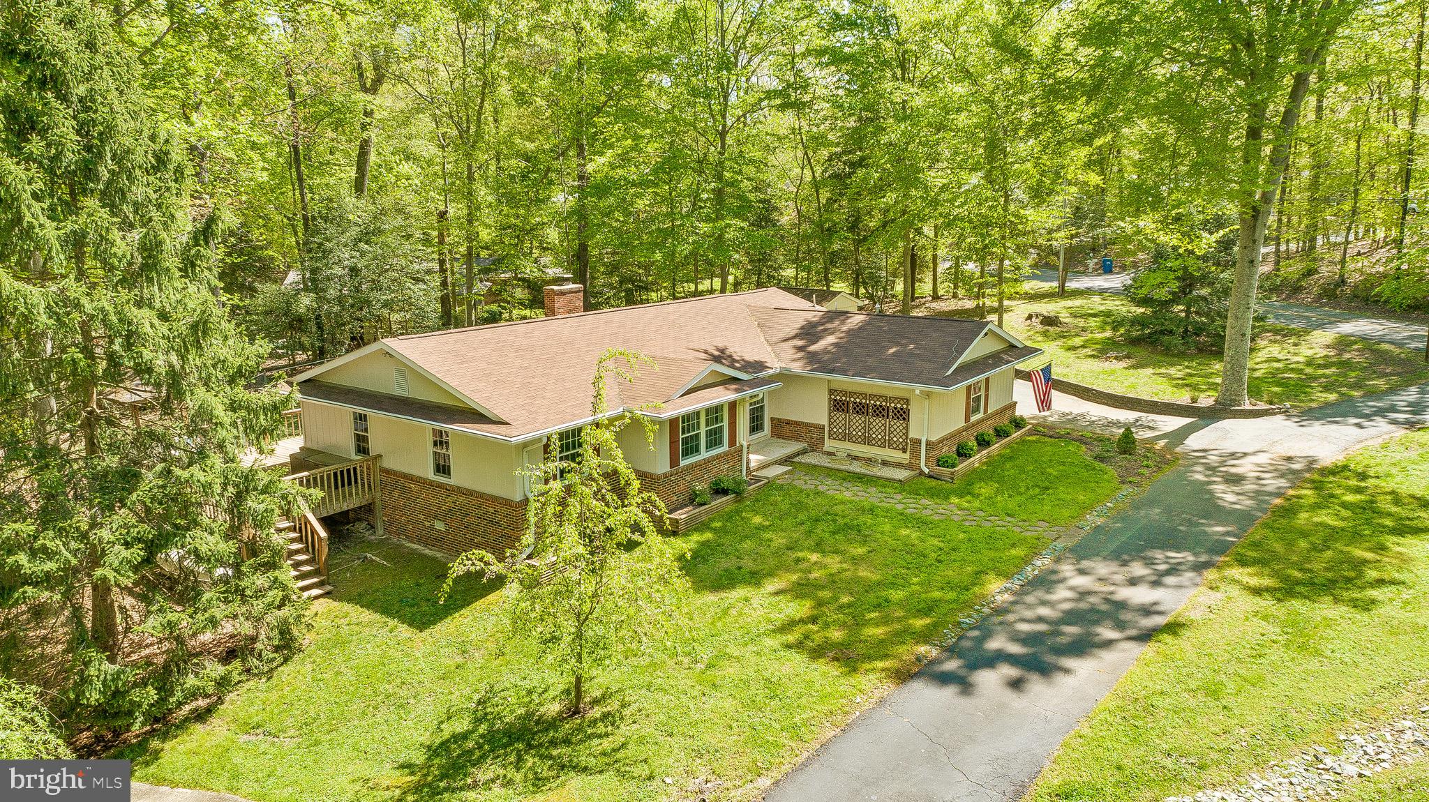 7290 Simms Landing Road Port Tobacco, MD 20677 - Photo 35 of 74 Circular Driveway with 2 entrances