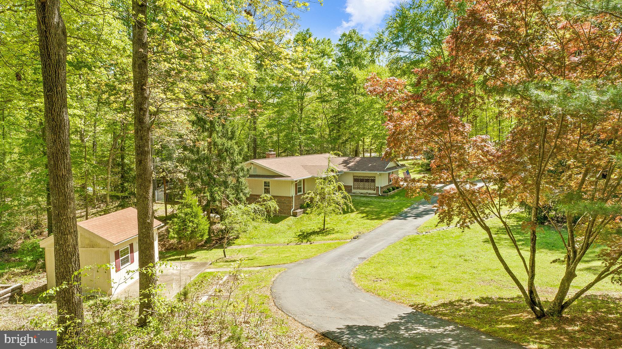 7290 Simms Landing Road Port Tobacco, MD 20677 - Photo 51 of 74 View of home from top of the driveway