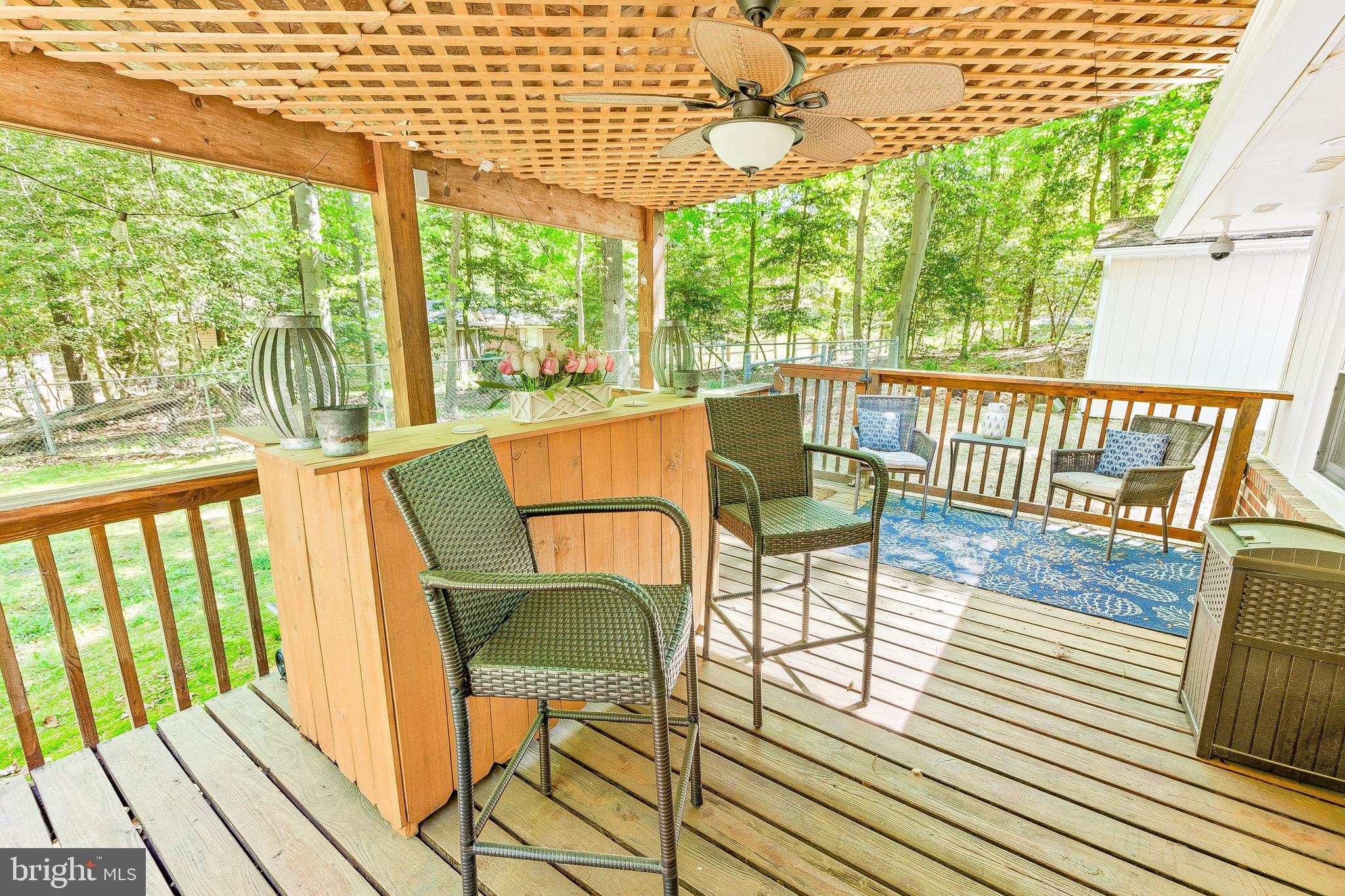 7290 Simms Landing Road Port Tobacco, MD 20677 - Photo 7 of 74 Covered Porch on deck off family room