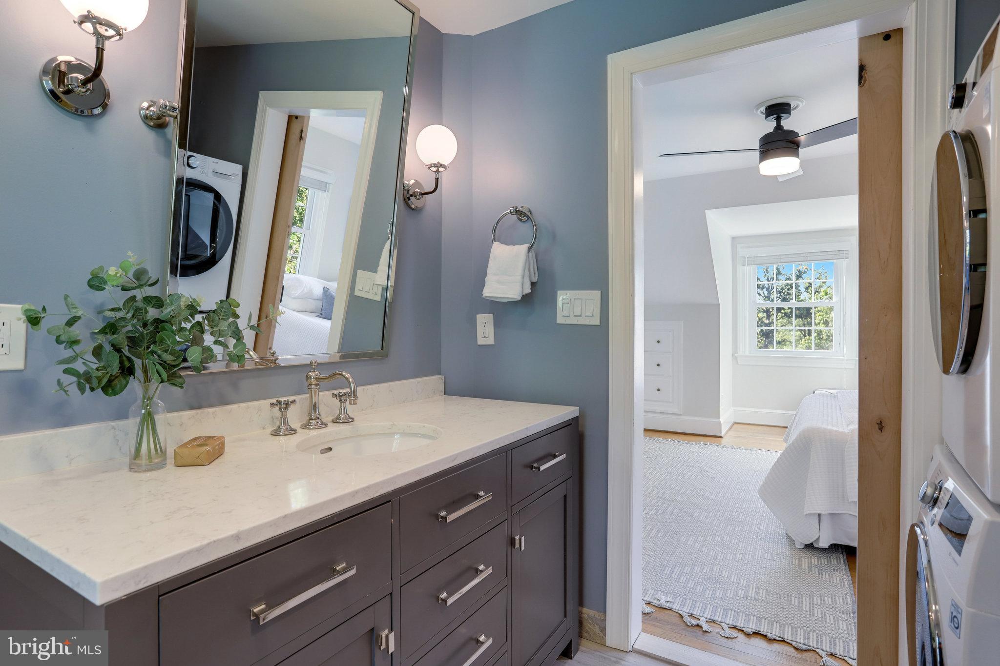 3424 Woodside Road Alexandria, VA 22310 - Photo 40 of 56 All the toiletries are fitting in that vanity