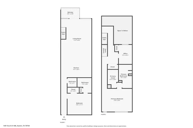 $1,250,000 | 1401 Eva Street, Unit 406, Austin, TX 78704