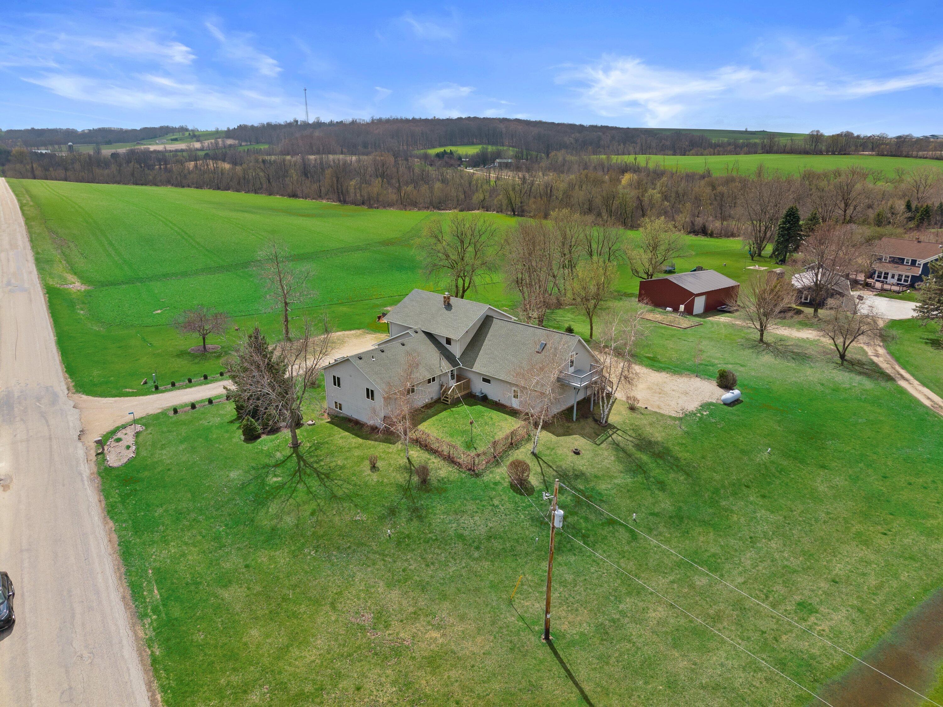 7293 Aurora Road Addison, WI 53090 - Photo 5 of 95 over an acre lot!