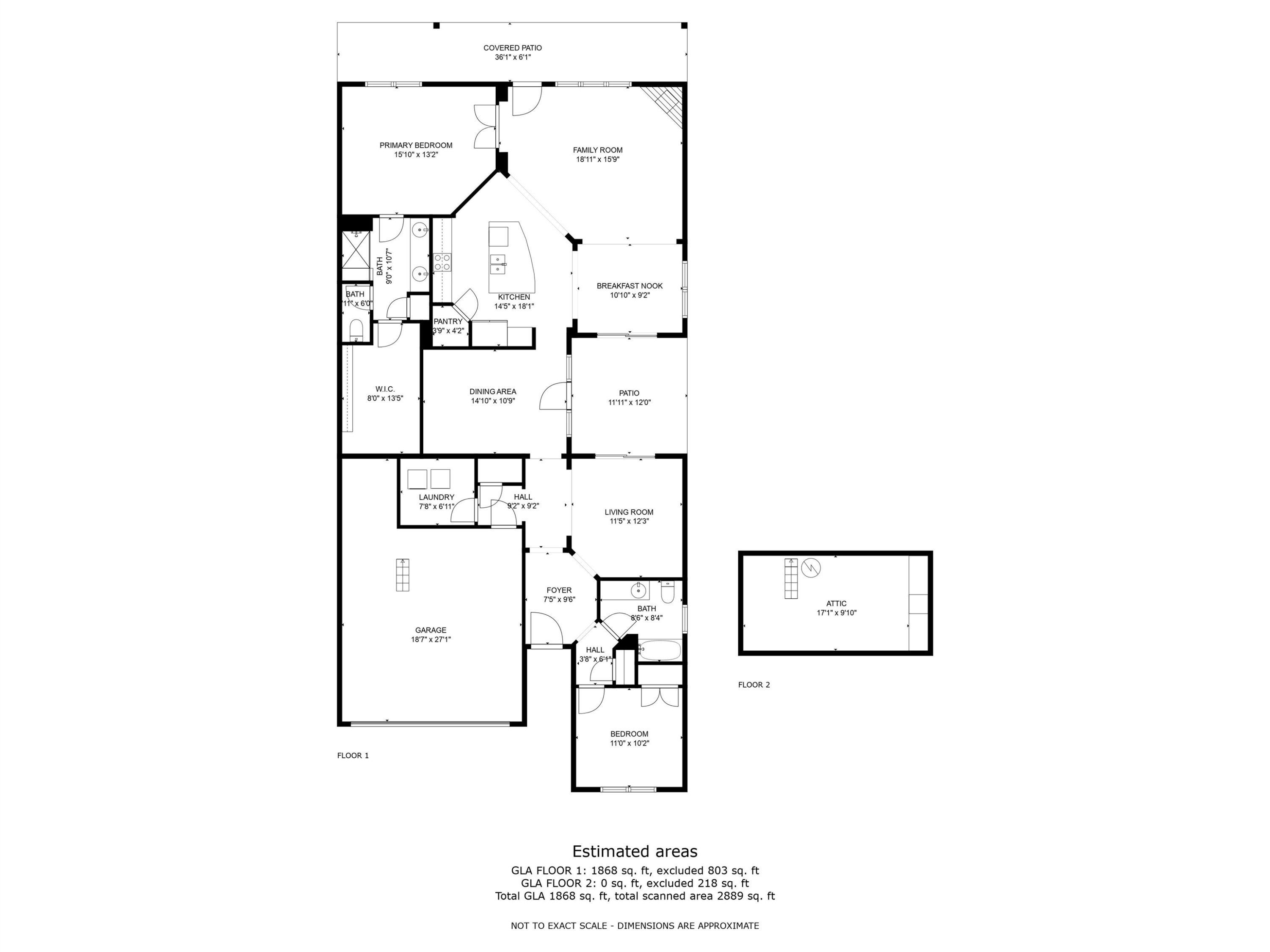 8508 Lasilla Way Raleigh, NC 27616 - Photo 42 of 42 Floorplan