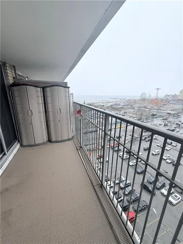 a view of staircase with rug floor