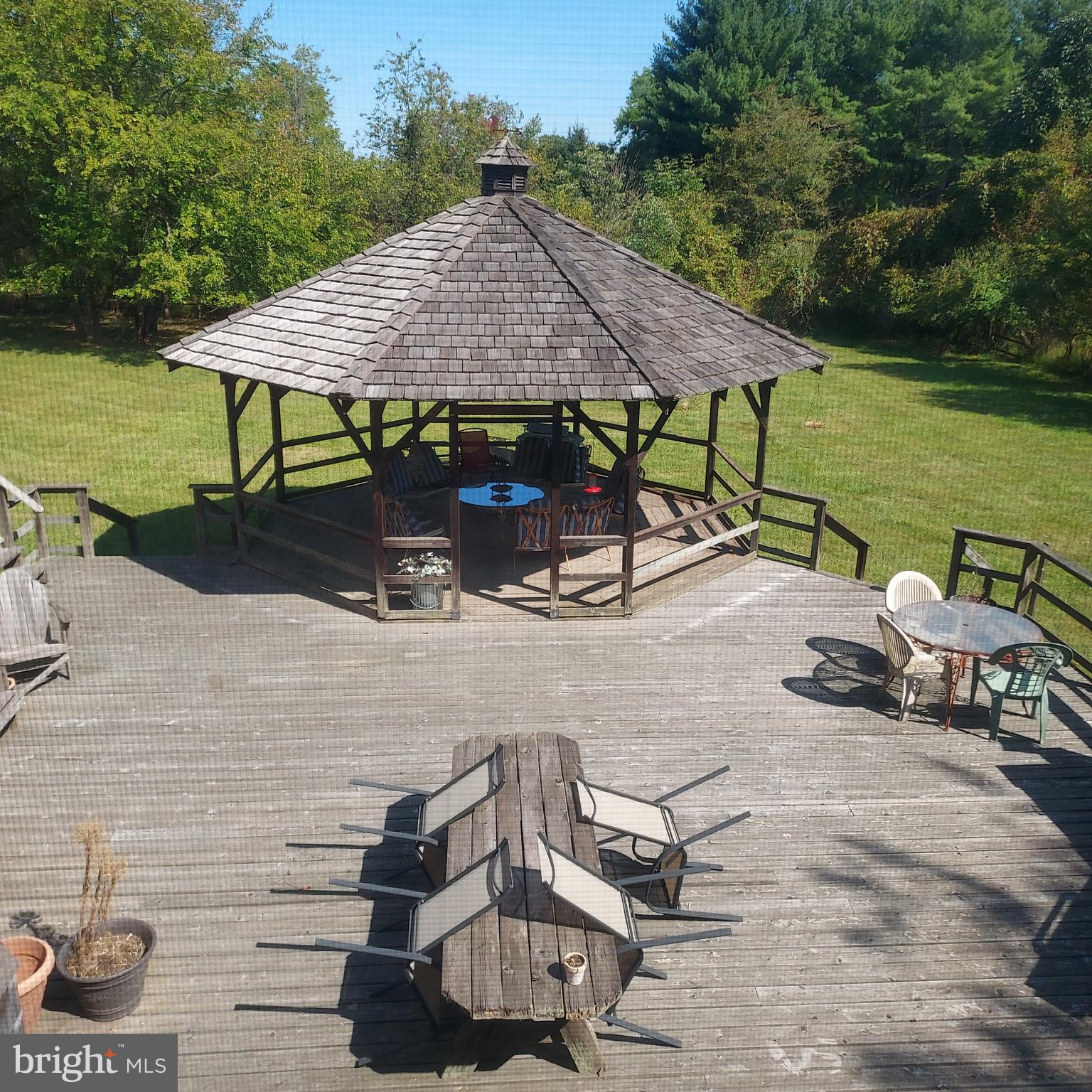 329 Pennington - Titusville Road Pennington, NJ 08534 - Photo 42 of 59 View of deck from main house 2nd floor