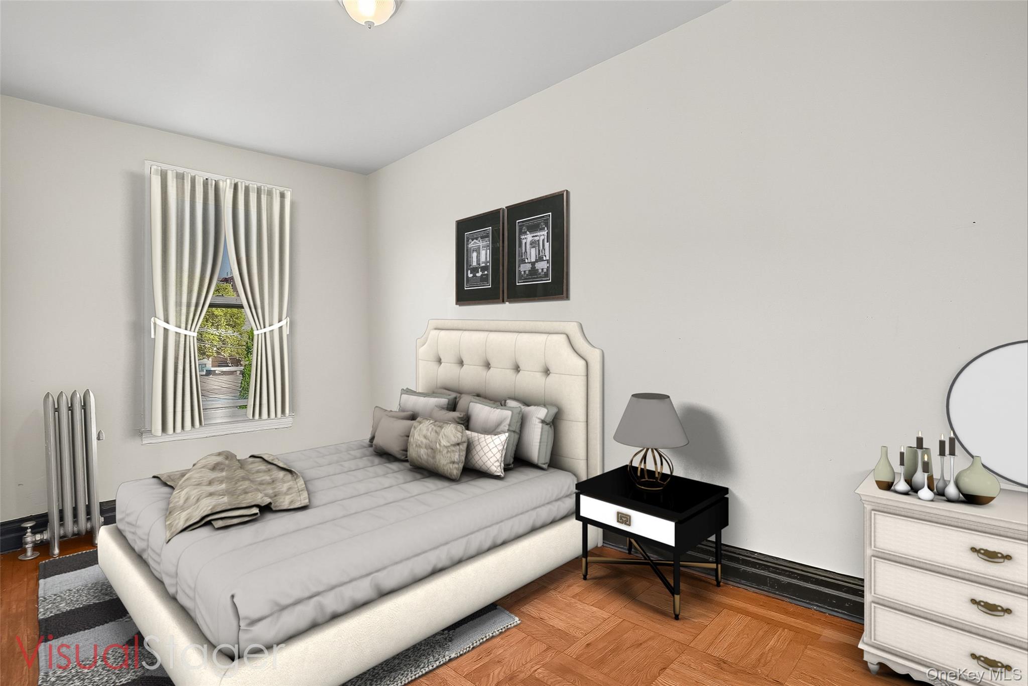 1036 Metcalf Avenue Bronx, NY 10472 - Photo 15 of 26 a bedroom with furniture and a window