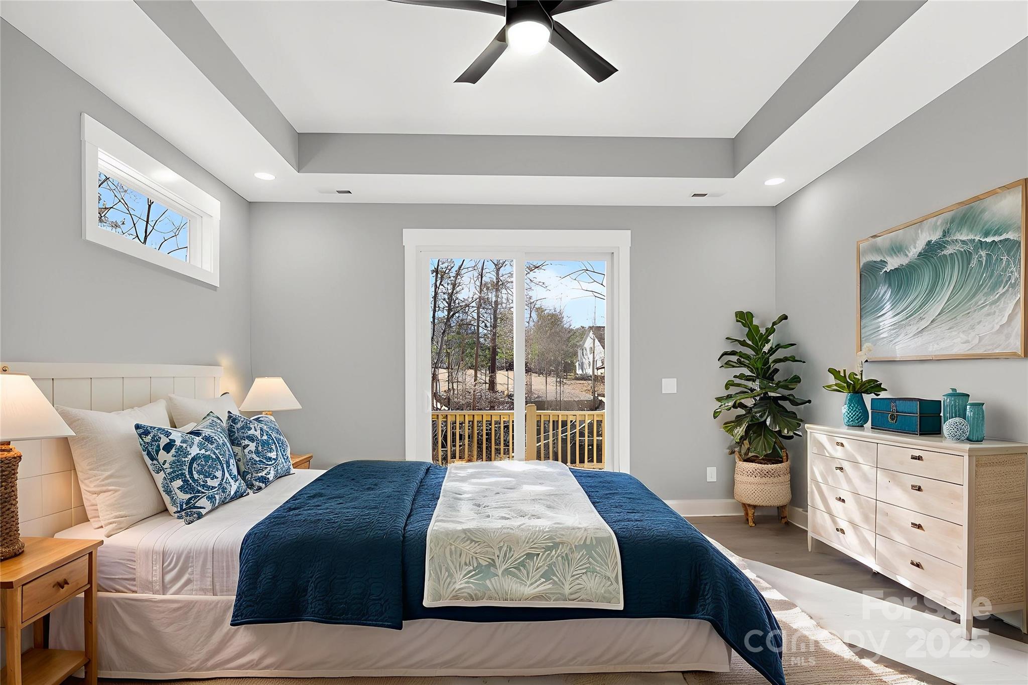 7663 Keistlers Store Road Sherrills Ford, NC 28673 - Photo 15 of 45 a bedroom with a large bed and a window