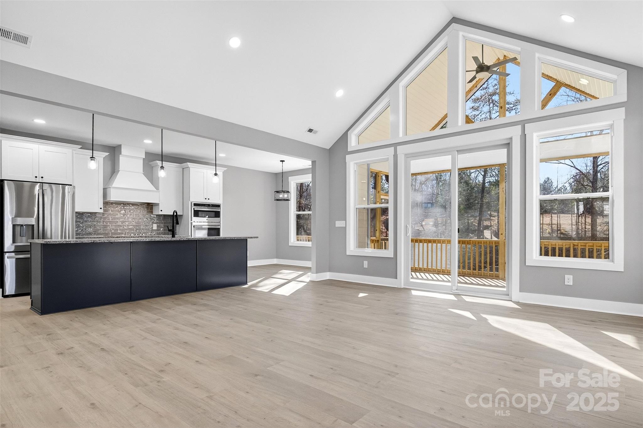 7663 Keistlers Store Road Sherrills Ford, NC 28673 - Photo 8 of 45 a view of kitchen with windows