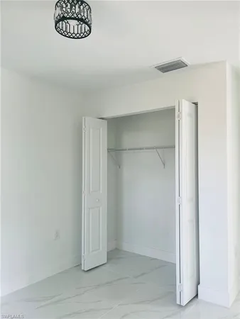 an empty room with a empty space