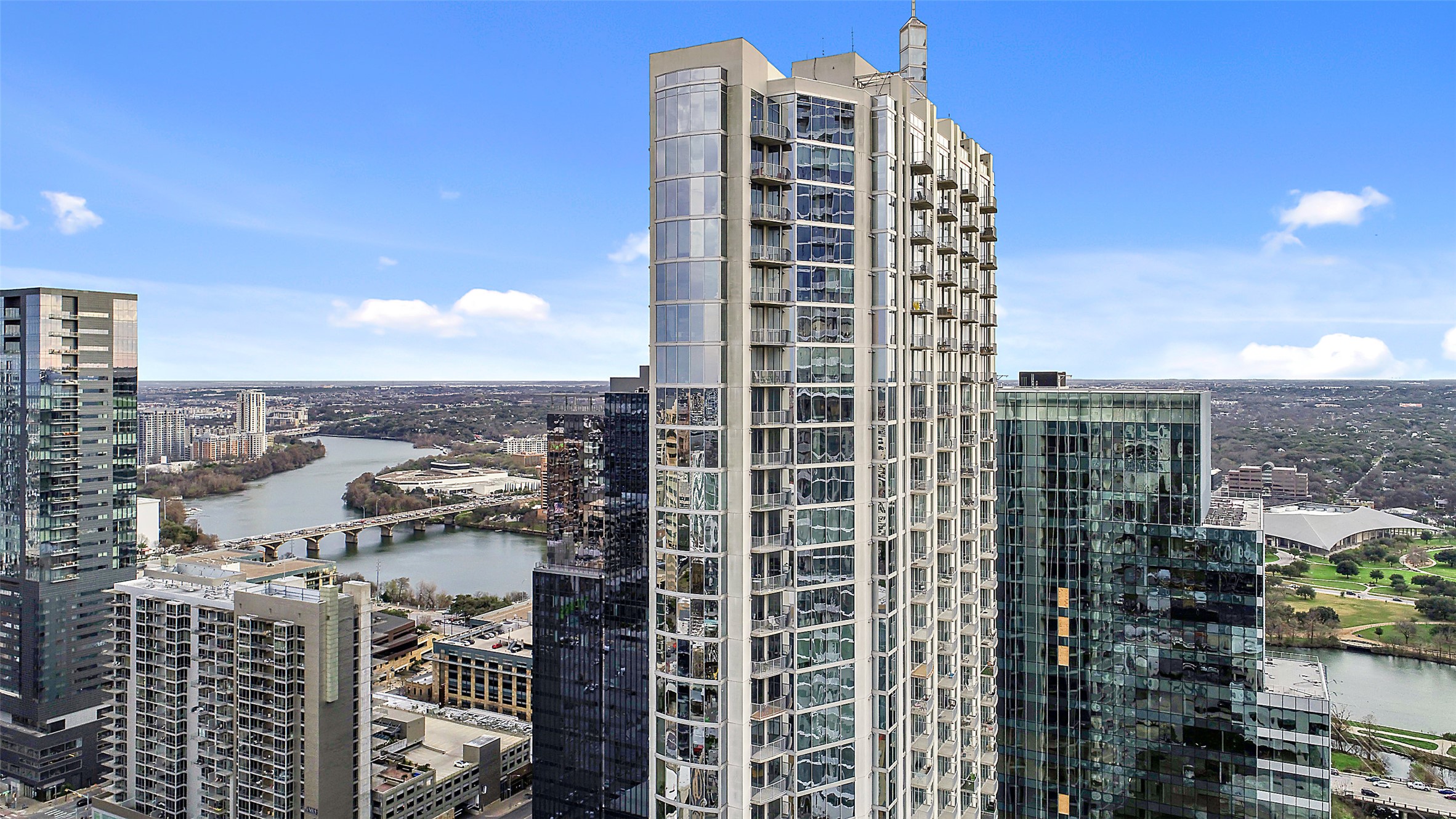 360 Nueces Street, Unit 1405 Austin, TX 78701 - Photo 32 of 40 a city view with tall buildings