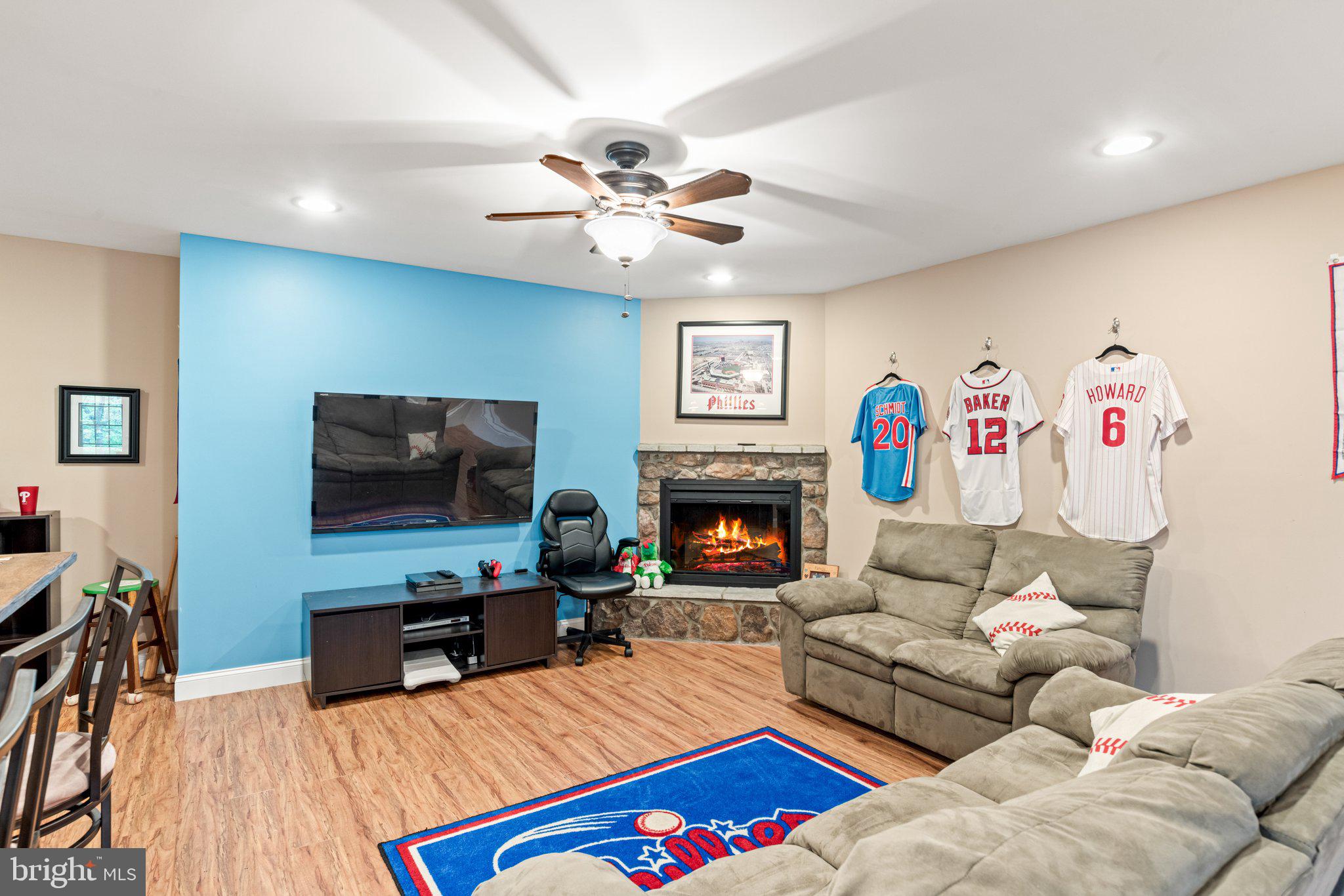 159 Dividing Ridge Road Halifax, PA 17032 - Photo 40 of 57 a living room with furniture and a flat screen tv